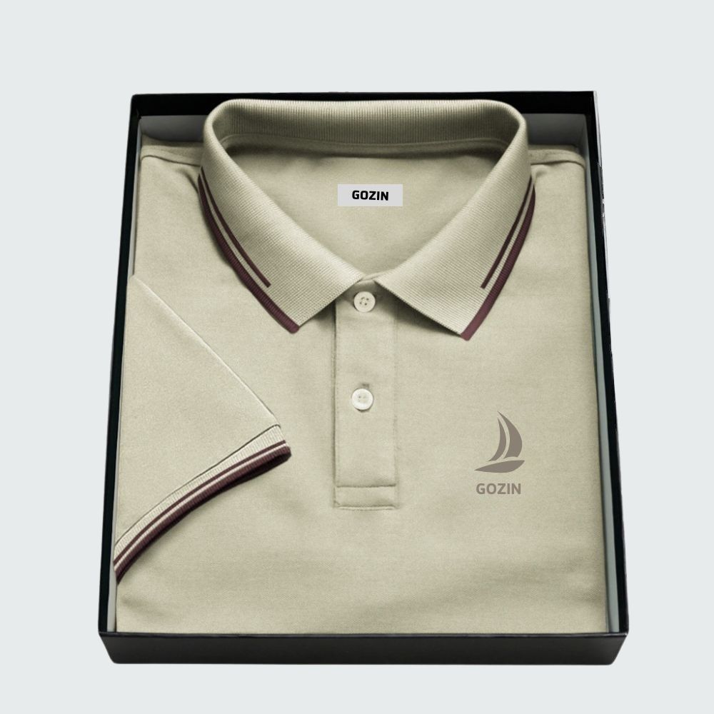  Áo polo nam cao cấp  Tặng Kèm Hộp  Vải cá sấu FeelMax thoáng mát sang trọng GOZIN BASIC -PL24 