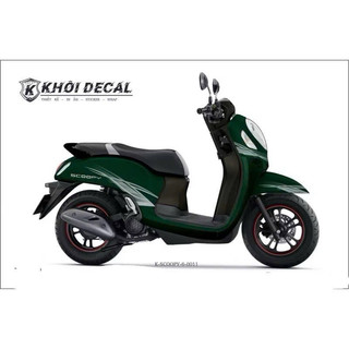 Tem Scoopy decal cao cấp