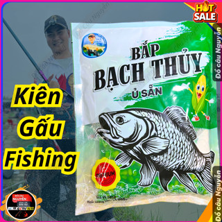  Ngô bắp bạch thủy ủ sẵn 1200G kiên gấu fishing ngô câu trắm ngô ngọt câu chép mồi câu trắm 