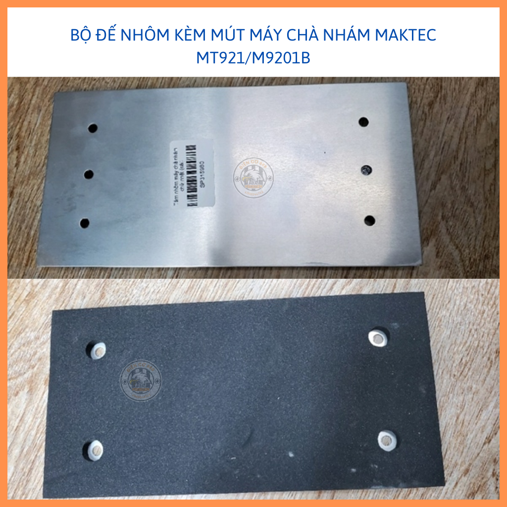 Bộ đế lót máy chà nhám MAKTEC MT921, M9201B (Pad Complete, 158595-8)
