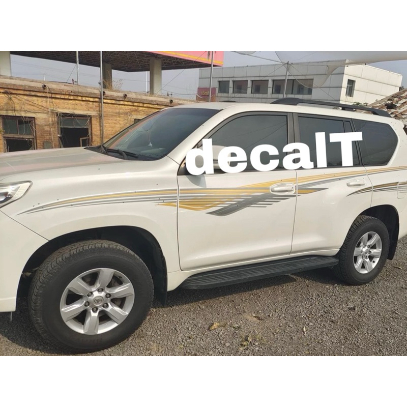 (Tem Nhập Khẩu) Tem Dán Sườn Xe Land Cruiser Prado. Tem Dán Sườn Xe Land Cruiser Prado