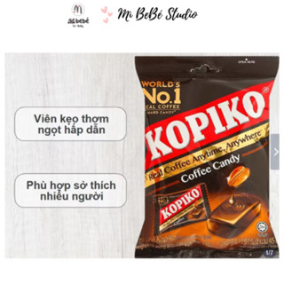 Kẹo Fres Bạc Hà, vị Táo Đào , kẹo kopiko gói 150gr (Khoảng 50 viên)