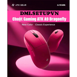 🐉 [HOẢ TỐC] CHUỘT GAMING ATK A9 DRAGONFLY SERIES  SE | A9 | Plus | Pro | Ultra – Siêu Nhẹ | Cảm Biến Khủng | 8K Wireless