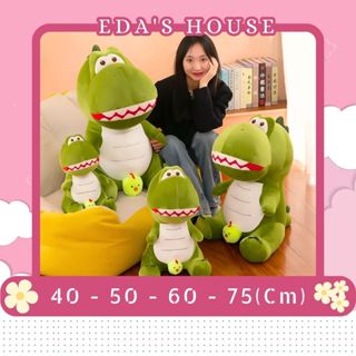 (HCM-Hỏa tốc 2h) Gấu Bông Khủng Long Có Con Gà Cute Dễ Thương, khủng long ngố EDA'S HOUSE