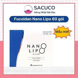 [Hộp 60 gói] Fucoidan Nano Extract Granul 60 Gói - Hàng nội địa Nhật