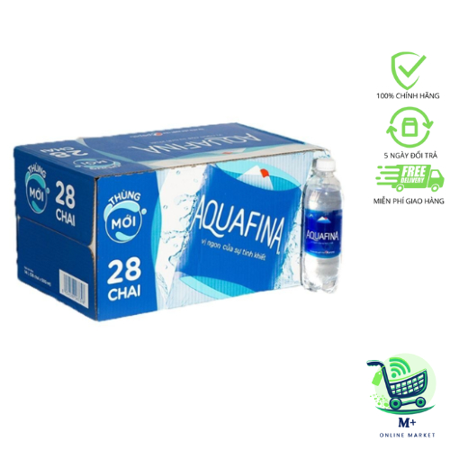 Thùng 28 Chai Nước suối tinh khiết Aquafina (500ml/chai)