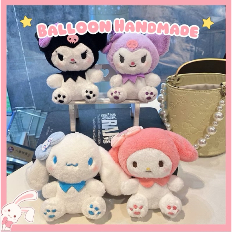 [Sẵn] MÓC KHOÁ BÔNG SANRIO - KUROMI,MELODY,CINNAMOROLL |MÓC KHOÁ TREO BALO,TÚI XÁCH…