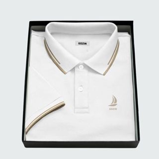 Áo Polo nam GOZIN [Tặng Hộp Gói Quà Xịn]cao cấp cổ bẻ vải cá sấu thoáng mát, tinh tế -JA24