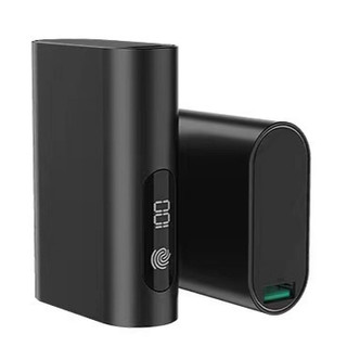Box sạc dự phòng cảm ứng vỏ nhôm cao cấp nhỏ gọn 2 cell 21700 sạc nhanh QC PD 22.5W ( k kèm pin )