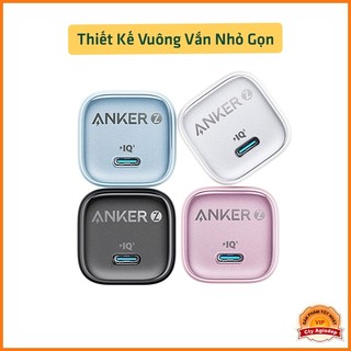 Củ sạc nhanh Anker 30W cho mọi loại điện thoại IQ PD TYPE-C - Hàng Cao Cấp