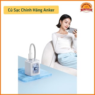 Củ sạc nhanh Anker 30W cho mọi loại điện thoại IQ PD TYPE-C - Hàng Cao Cấp