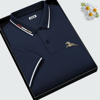 Áo polo nam MÃ ĐÁO THÀNH CÔNG Vải cá sấu FeelMax thoáng mát, sang trọng GOZIN -JA25