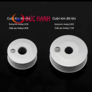 Suốt nhôm cho máy 2 kim nhỏ & lớn (suốt máy trụ) - Lựa chọn hoàn hảo cho mọi thợ may!