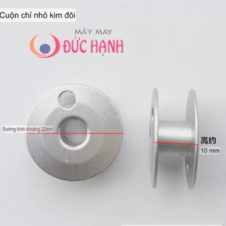Suốt nhôm cho máy 2 kim nhỏ & lớn (suốt máy trụ) - Lựa chọn hoàn hảo cho mọi thợ may!