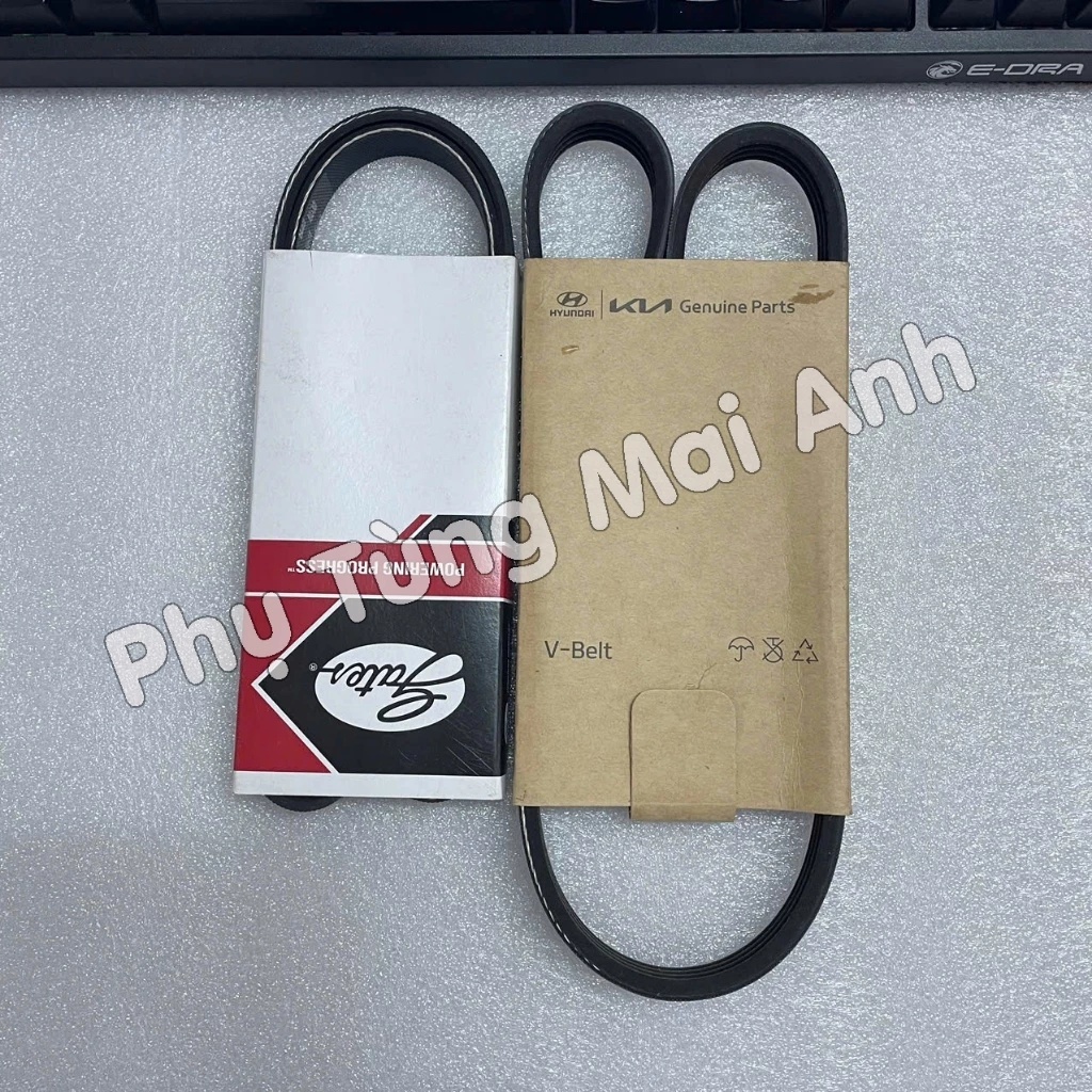 Dây curoa điều hòa & bơm trợ lực lái GETZ 1.1 / MORNING 2005 -2007 / 4PK870 / 2521224350/0K55215909