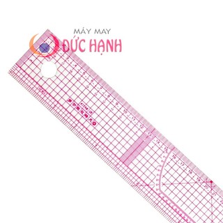 Thước nhựa thẳng tỉ lệ 50cm