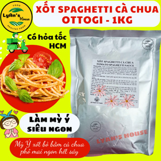  Sốt SPAGHETTI CÀ CHUA Vị Truyền Thống OTTOGI 1kg  Có giao hỏa tốc HCM  làm mỳ ý xốt cà chua cô đặc healthy An Phát Phát 