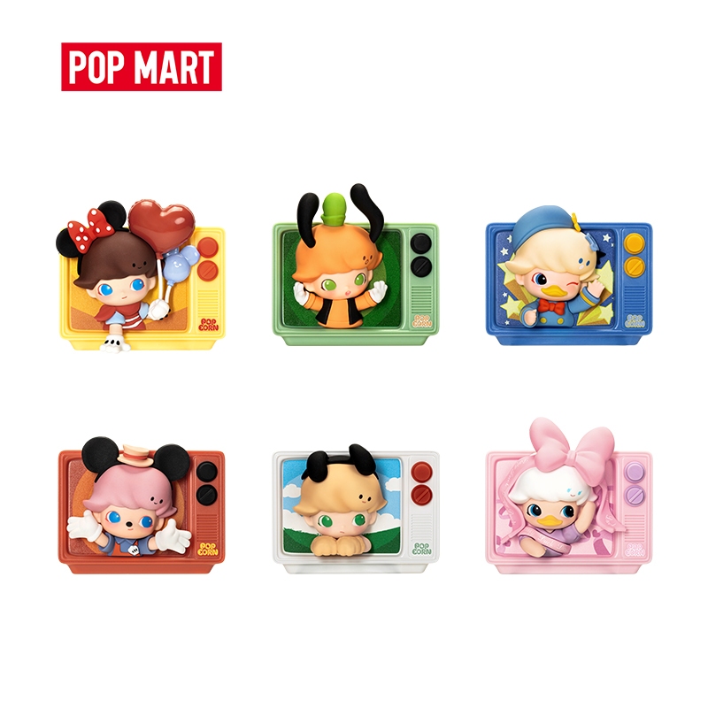 POP MART DIMOO WORLD × DISNEY Series-Fridge Magnet Whole Set Blind Box