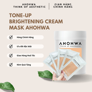 Mẫu Thử Mặt Nạ Ủ Trắng Ahohwa Tone-up Brightening Cream Mask 20ml – Dưỡng Trắng, Làm Sáng Da