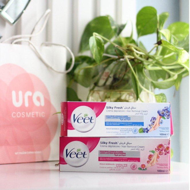 Kem Tẩy Lông Veet Silk & Fresh 100 ml [ nhập khẩu]