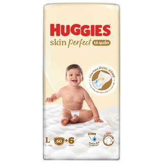 Bỉm - Tã quần Huggies Skin Perfect size M/L/XL/XXL cho bé - Chính Hãng