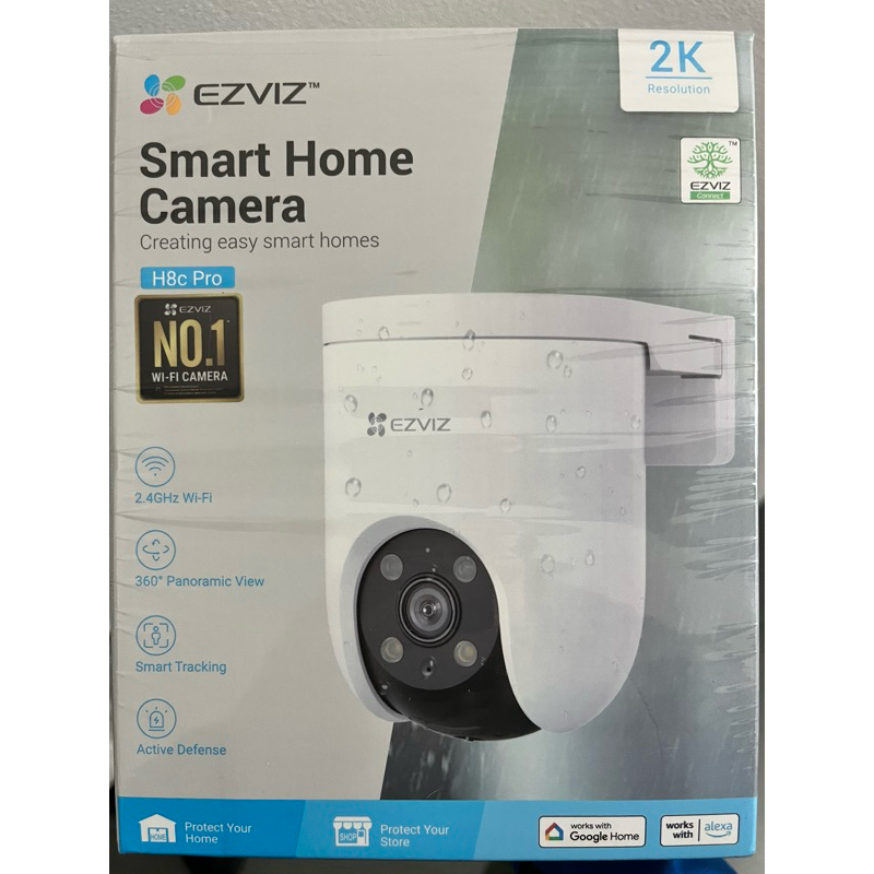 Camera WiFi ngoài trời Ezviz H8C Pro 3MP 2K - Chính hãng