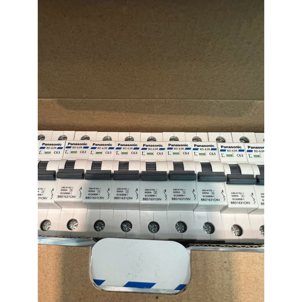 Panasonic - Cầu dao Aptomat MCB CB 1 Tép 1P 1 Pha 6A 10A 16A 20A 25A 32A 40A cam kết chính hãng