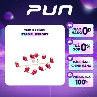 Bộ Stabilizer Plate Mount, PCB mount, Stab FL-Esports Dành Cho Bàn Phím Cơ (Hàng Chính Hãng)