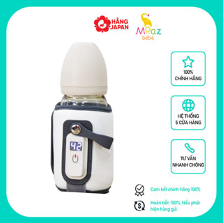 Túi ủ bình sữa Moaz BeBe MB067, MB081 Máy hâm sữa cầm tay thông minh pha và giữ ấm chuẩn nhiệt độ - BH 12 tháng