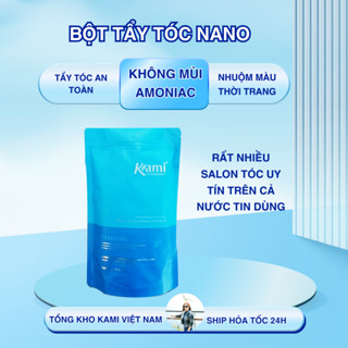 Bột tẩy nano Kami an toàn không hại tóc,hạt tẩy siêu mịn