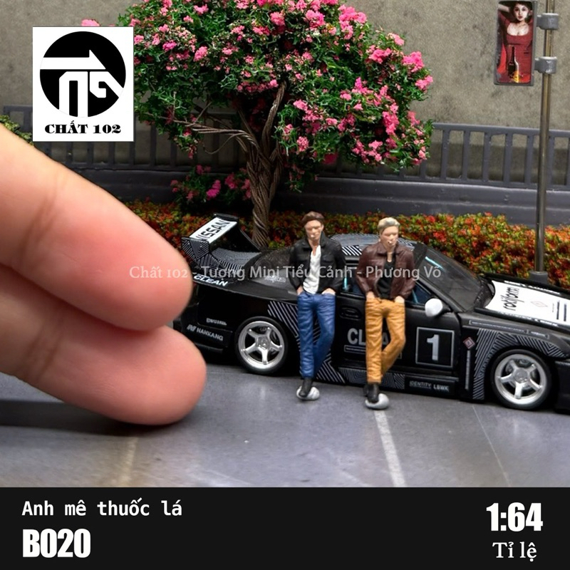 Mô hình Figure 1/64 - Anh mê th.uốc lá 1:64