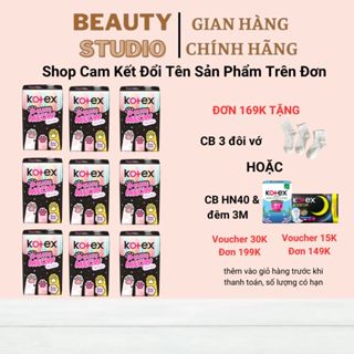 [KÈM QUÀ TẶNG] Thùng Băng vệ sinh Kotex Mini Meow 16 gói có cánh