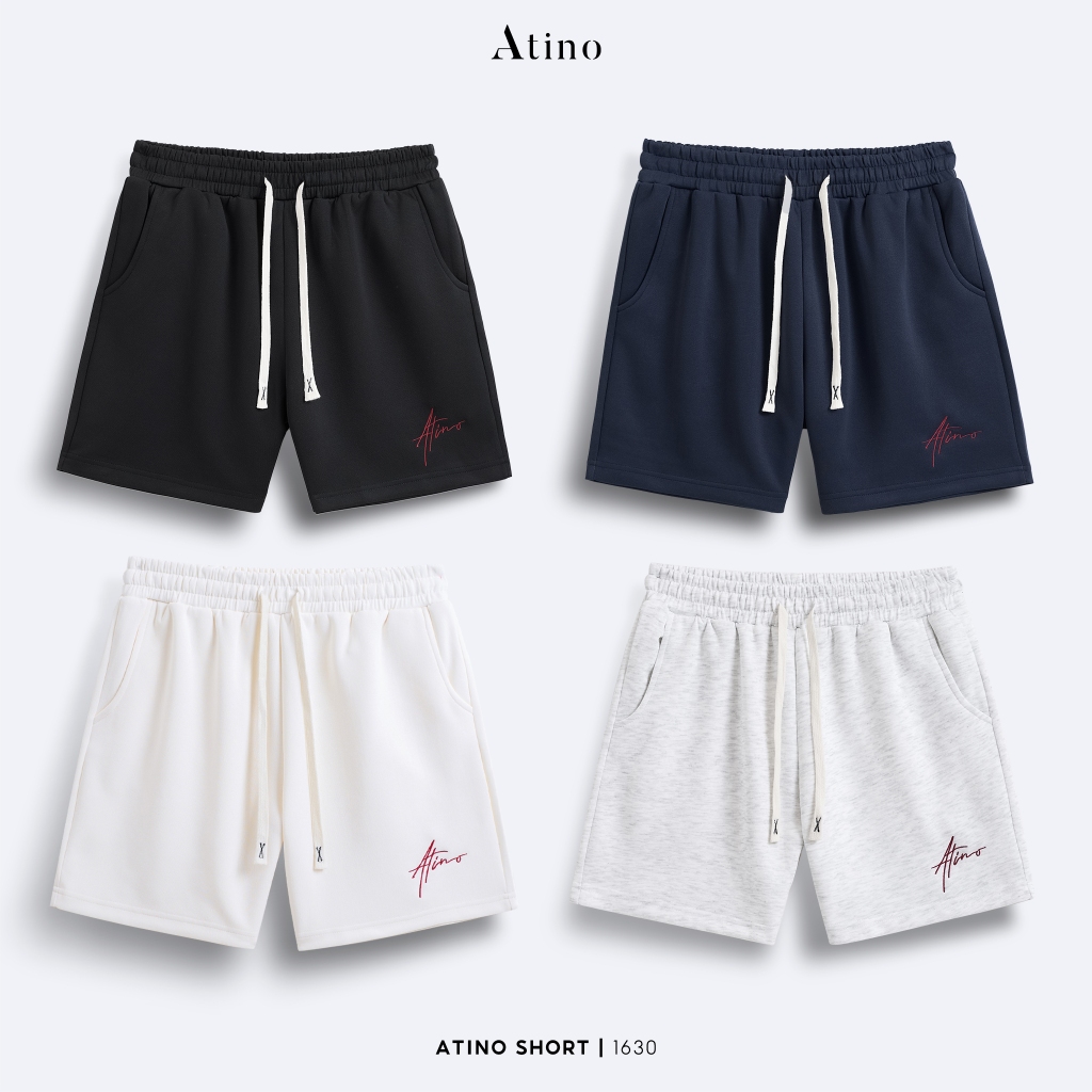 Quần Short ATINO, Chất liệu 2 Da, Hoạ tiết thêu sắc nét 4.1630