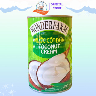 Nước Cốt Dừa Wonderfarm 400ml