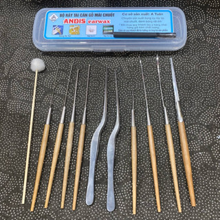 Bộ ráy tai 10 món đã mài chuốt