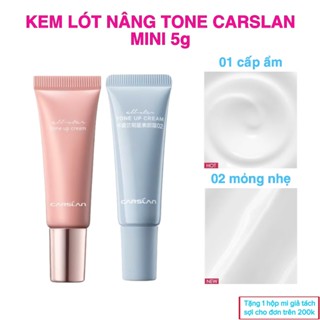 [hàng chính hãng] Kem nâng tone CARSLAN mini, kem lười trang điểm, kem lót che khuyết điểm, nâng tone, make up