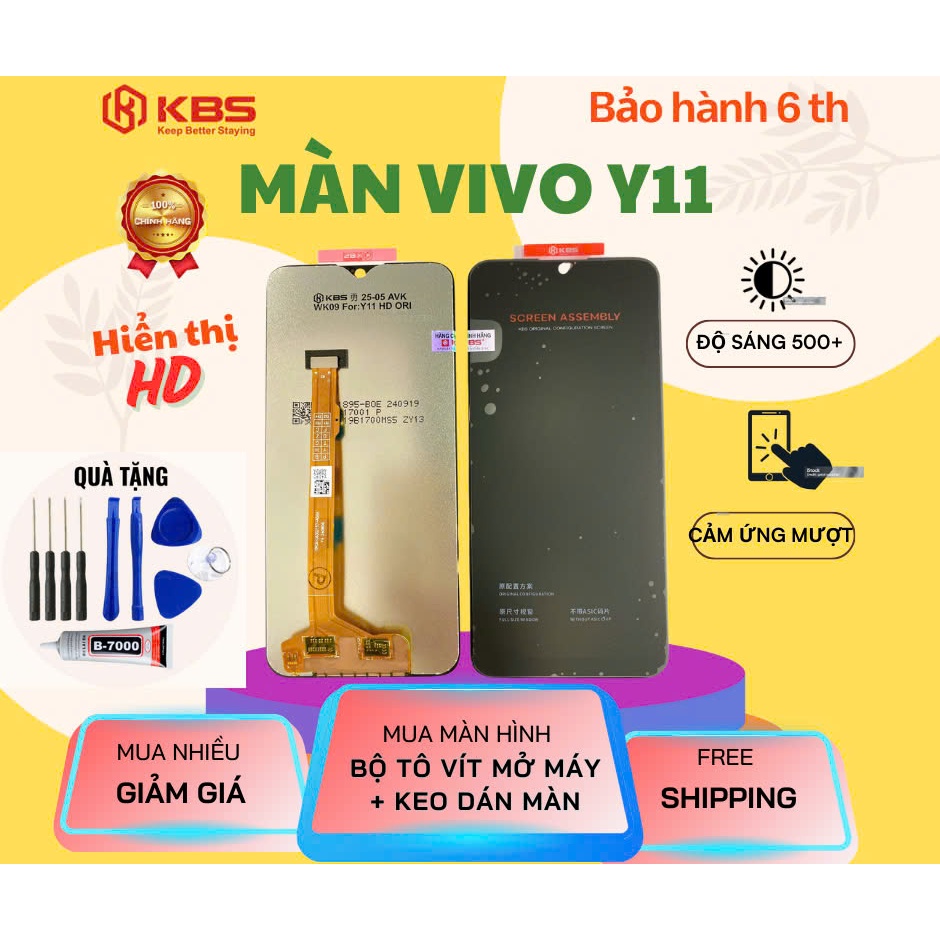 Màn hình Y11 VIVO KBS chính hãng