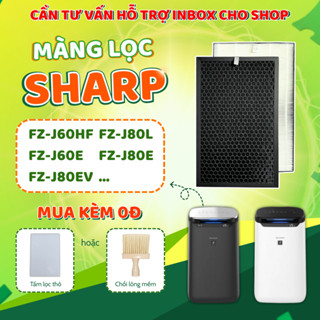Màng lọc không khí thay thế Mã: FZ-J80HFE, FP-J60E, FZ-J60E, FZ-J60HF, FP-J80L, FP-J80E, FP-J80EV,..