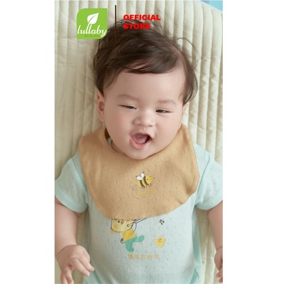 LULLABY - NH380N - Yếm bấm cúc cho bé