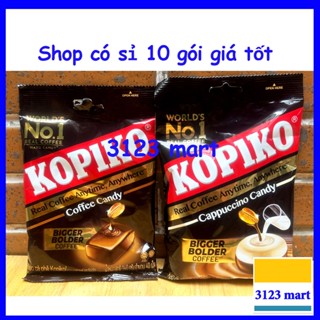 (hsd 07/2026) Kẹo cà phê cafe KOPIKO nhập khẩu Indonesia gói 140g (40 viên) đủ vị