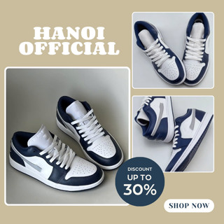 Giày Sneaker Xanh Đậm Nam Nữ, Giày Thể Thao Thời Trang ( Có Hỗ Trợ Đổi Size )