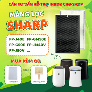 Màng lọc không khí thay thế Mã:FZ-F50HFE, FP-J40E, JM40V, G50E, J50V, GM50E, F40E,..
