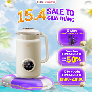 Máy Làm Sữa Hạt 1L BEAR Đa Năng Xay Nấu 3 Chiều Nhuyễn Mịn,Nấu Sữa Đậu Nành, Xay Sinh Tố, Ngũ Cốc Chống Ồn SB-SH09Q