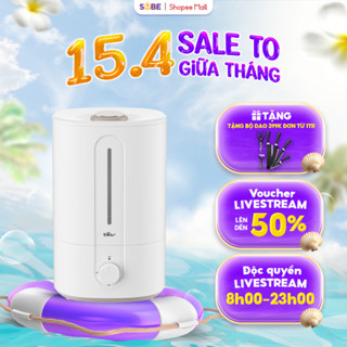 [BẢN QUỐC TẾ] Máy Tạo Độ Ẩm Bear Phun Sương Khuếch Tán Tinh Dầu Dung Tích 5L Bộ Lọc Ion Bạc Kháng Khuẩn SB-TA50M