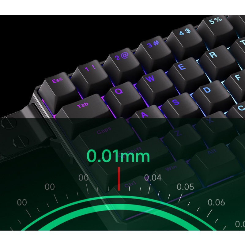 Bàn phím cơ gaming HE MONSGEEK Fun60 Pro - Rapid trigger - Type C - 8K Polling rate | BigBuy360 - bigbuy360.vn