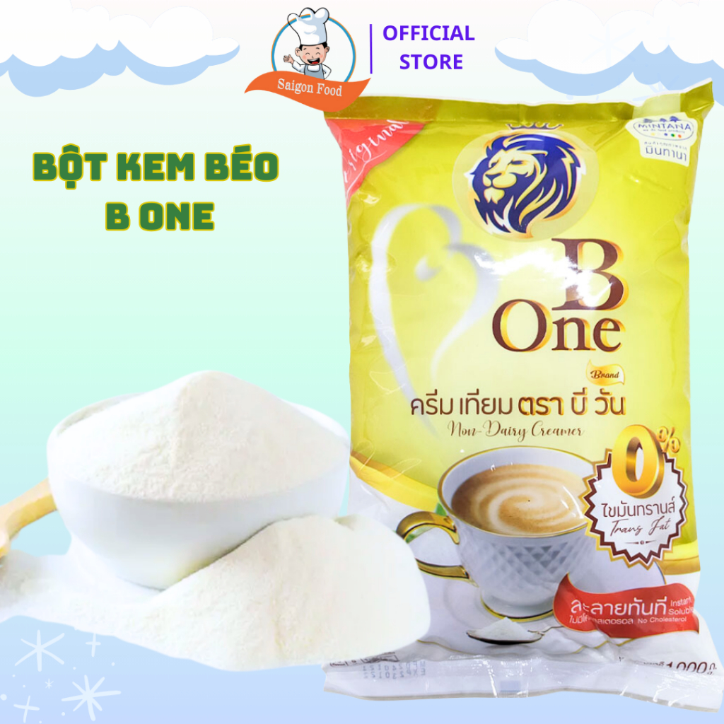 1KG Bột Kem Béo Pha Trà Sữa Thái Lan B One Bone