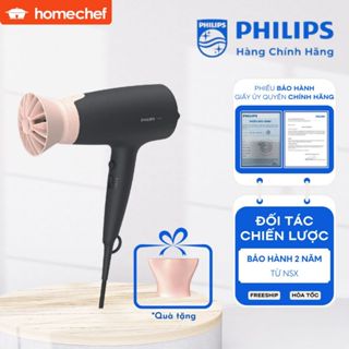 Máy sấy tóc Philips BHD350, công suất 2100W, an toàn bảo vệ tóc, bảo hành 2 năm | Hàng chính hãng