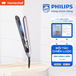 Máy ép tóc, máy duỗi tóc Philips BHS530, tạo kiểu dễ dàng, an toàn bảo vệ tóc, bảo hành 2 năm