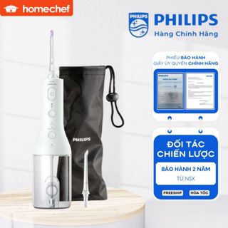Máy tăm nước Philips SONIC HX3826/31, làm sạch mảng bám, bảo vệ nướu lợi, bảo hành 2 năm