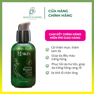  Serum thay da nhân sâm mq skin giúp giảm mụn thâm làm mềm da chai sạm tái tạo da trắng hồng - Beauty at home 